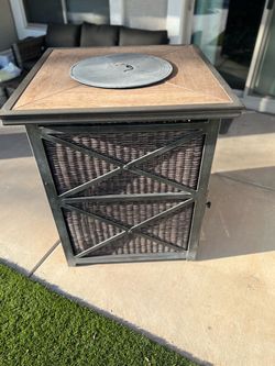 Bar Height Fire Table