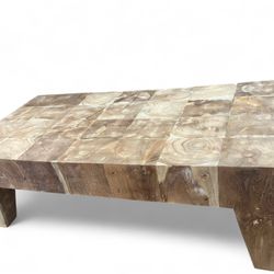 Teakroot Solid Reclaimed Wood Coffee Table 