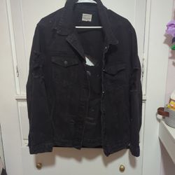 Wax Jean Distressed Jacket