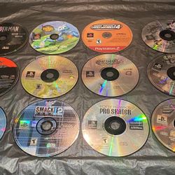 Sony Playstation Ps1 Game Lot Of 12