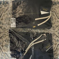 Brand New polo navy set size large