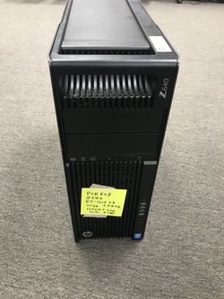 Hp workstation z640 Xeon e5-1603v3 2.8 ghz 8core 32gb Ram 128ssd+2Tb k2000 win10pro