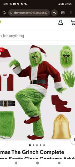 Grinch Costume