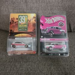 Hot Wheels  39th Annual Collectors Convention 99 Honda Civic Type R  & RLC 55 Chevy Bel Air  Gasser 