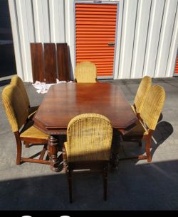 Vintage Walnut Dining Table