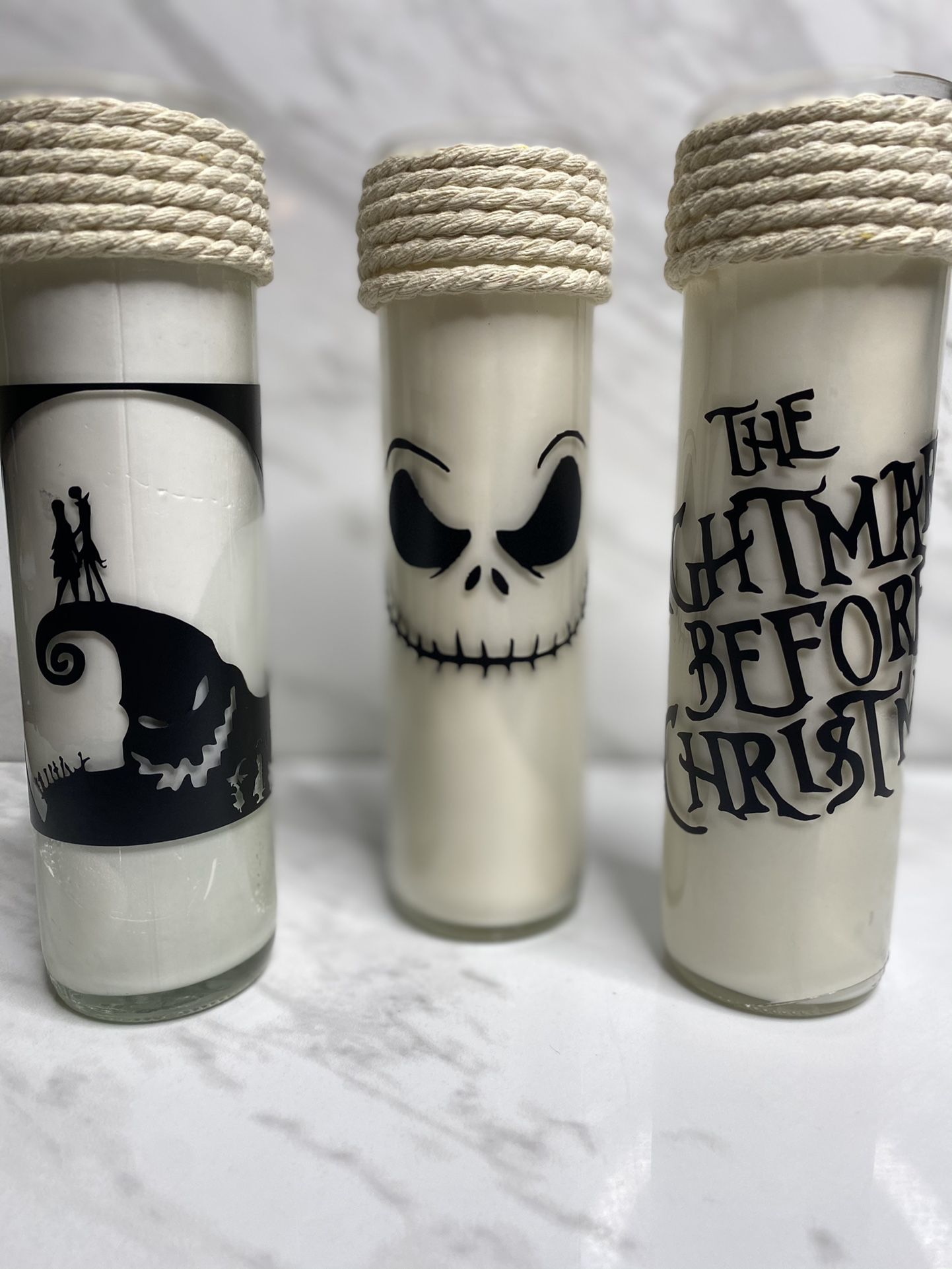 The Nightmare Before Christmas Candles