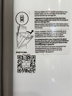 Refrigerator door with ice maker whirlpool