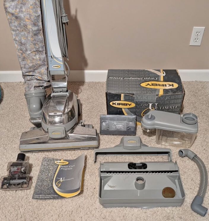 Kirby Carpet Shampoo system with vacuum cleaner