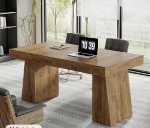 Wooden desk