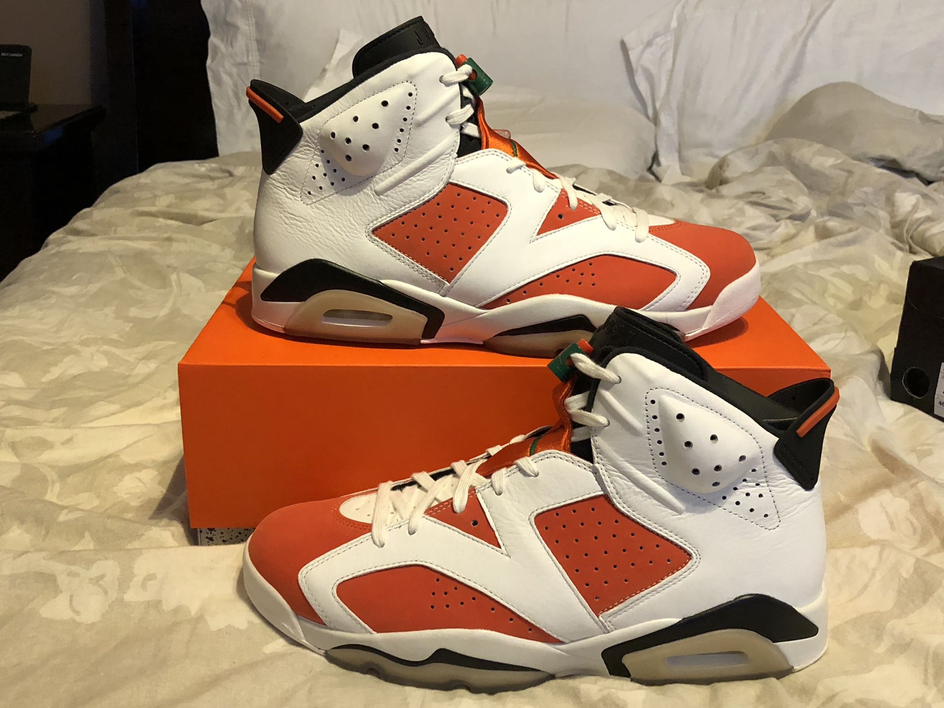 Men's Nike Air Jordan 6 VI Retro Gatorade Like Mike 384664-145
