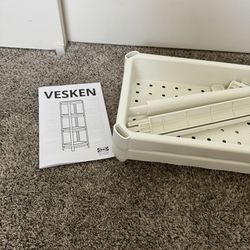 Shelf - White - IKEA - 2 Shelves 