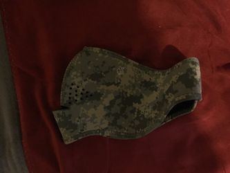 Digital camp half face mask