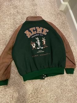 Vintage ACME Leather And Wool Jacket