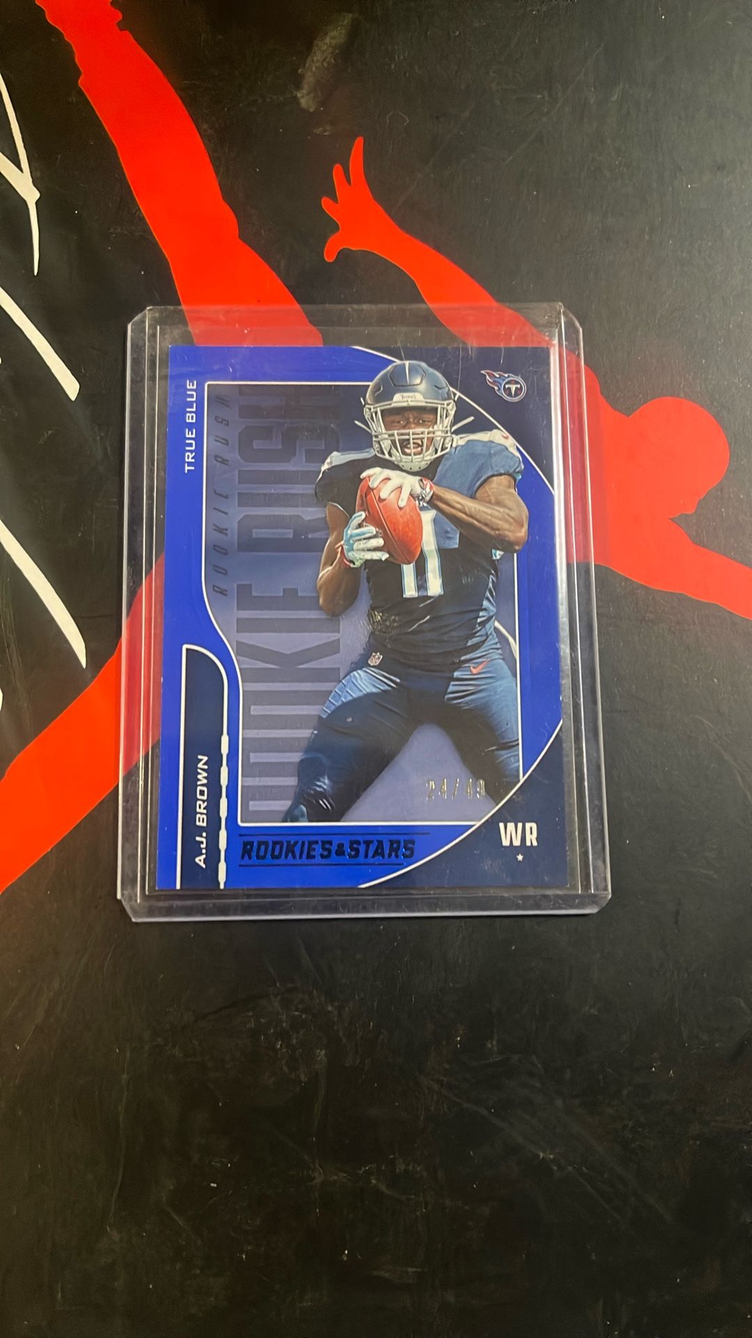 Aj Brown Rookie Low Numbered Card 24/49