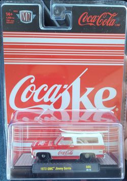 M2 Machines Coca-Cola 1973 GMC Jimmy Sierra Die-Cast