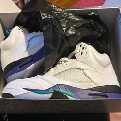 Jordan 5s Grape