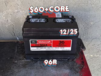 Car Battery Group Size 96r