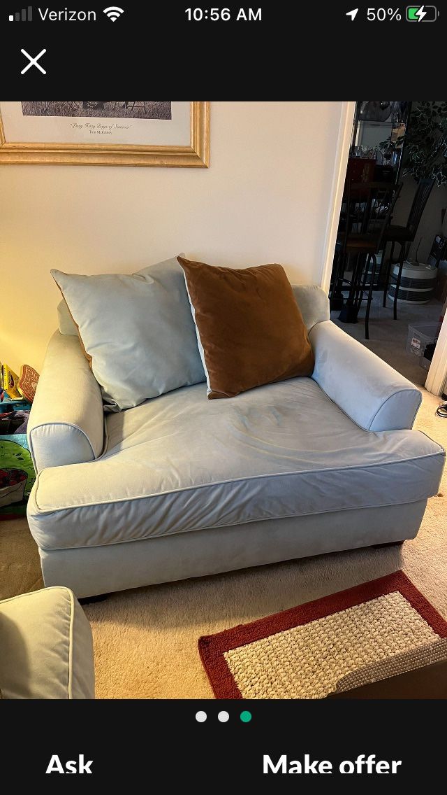 2 OVERSIZED CHAIRS FOR $450 OBO