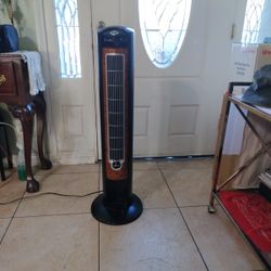 LASKO 42"Ft Wind Curve  Tower Fan With Lonizer Fresh Woodgrain Fa ns