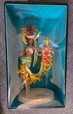 Barbie Mattel Bob Mackie Brazilian Banana Bonanza Barbie, Gold Label