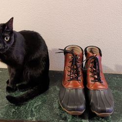 Sperry Top Siders Duck Bay Boots Mens Size 11. Cinder Not Included.