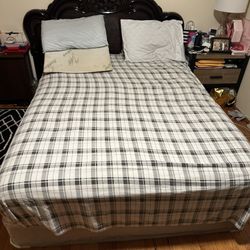 Queen Box, Mattress and Frame 