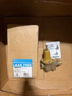 Watts 0009118 LFU5B-Z3 3/4" Lead-Free Water Pressure Reducing Valve