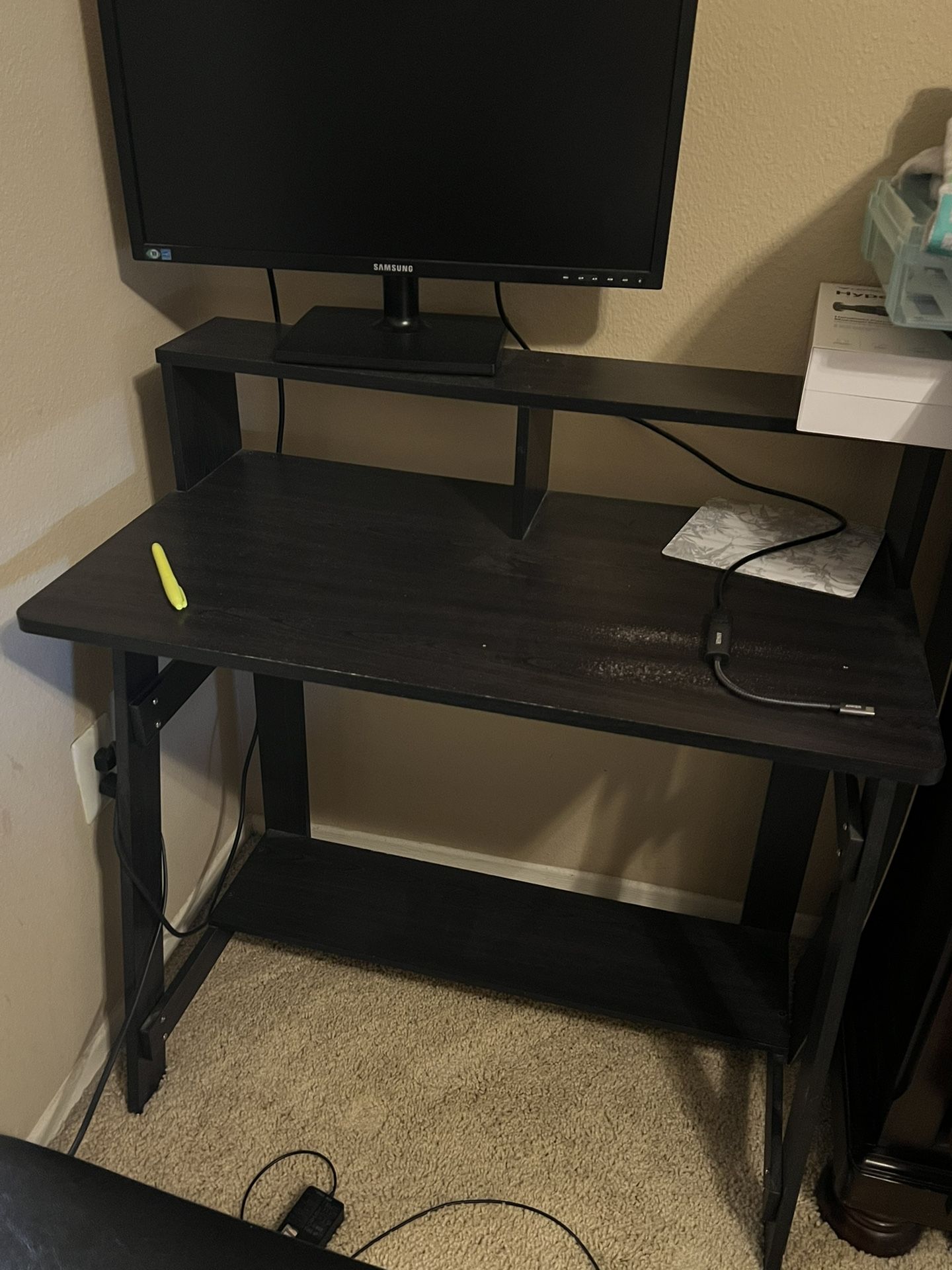 Computer Desk & Printer Space 32” L X 18” W (Make Offer, Pick-up Only)