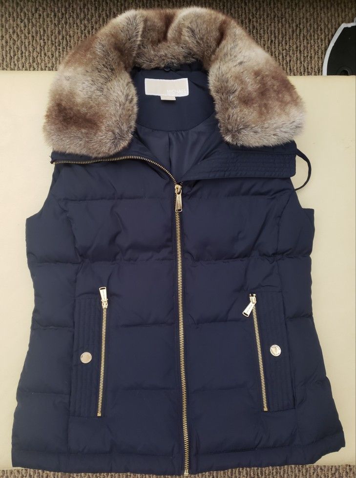 Michael Kors Puffer Vest NWOT Sz S