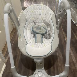 Ingenuity ConvertMe 2 In 1 Portable Baby Swing 