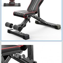 Yoleo Adjustable Weight Bench, 827LB