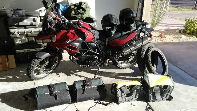 Motorcycle 2013 BMW 800GS. 15p000 miles comes with two water proof saddlebags
