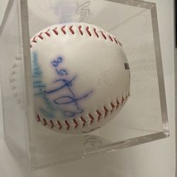 2017 Signed Dodgers Baseball