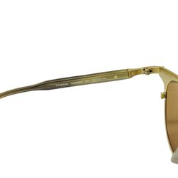 Gucci GG0068S 001 Oval Titanium Full Rim Mens Sunglasses 40☐20-140