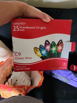 BRAND NEW 4 Boxes Of Lights; C9 + Mini