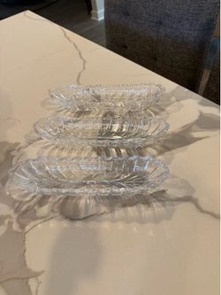 Crystal Appetizer Dishes