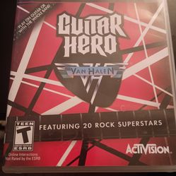 Ps3 guitar hero Van Halen