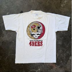 Vintage San Francisco 49ers Grateful Dead T-Shirt