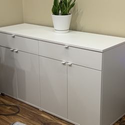 White Storage Cabinet