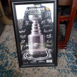 Chicago Blackhawks Championship Plack Limited Edition 