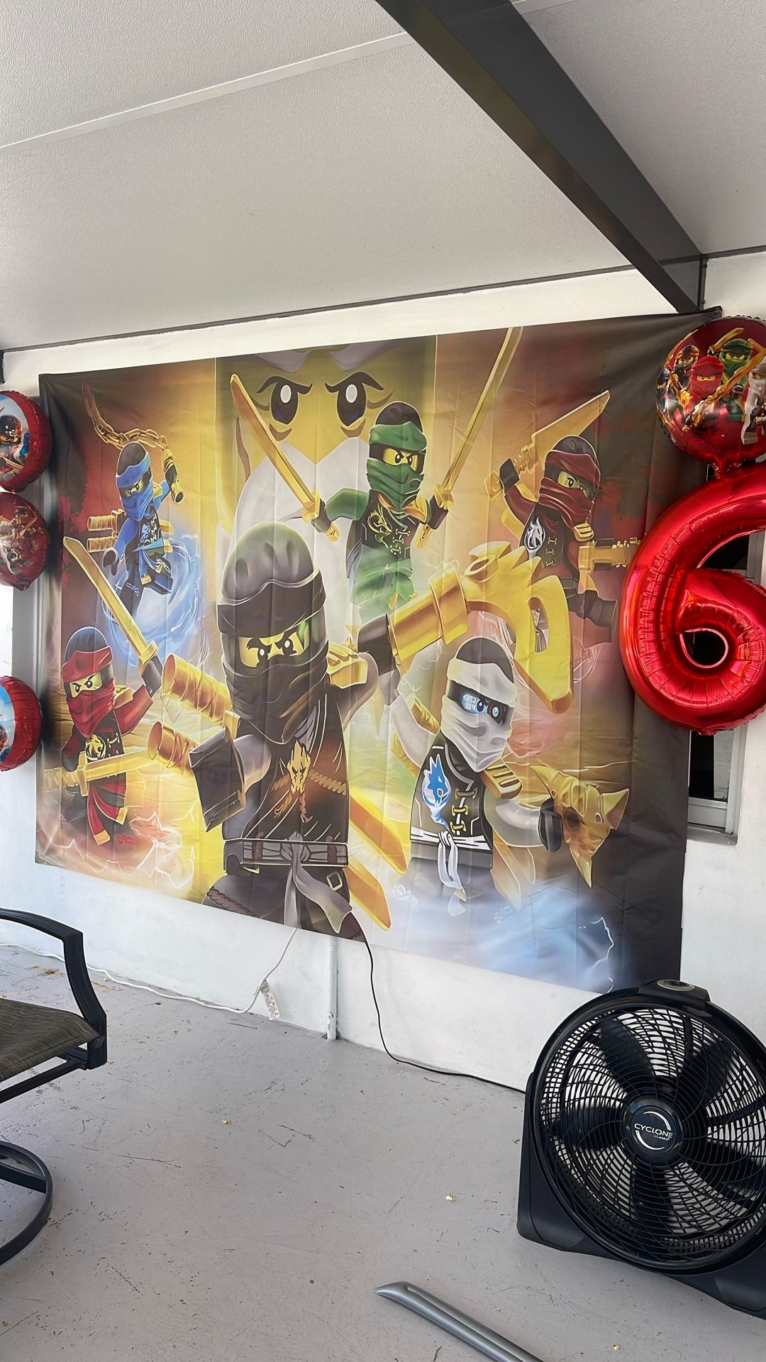 Ninjago Backdrop