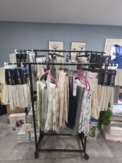 JCPenny Items all curtains are new..some towels new...on the  electric things they are 1 time used like new... all vases are new all bathroom containe