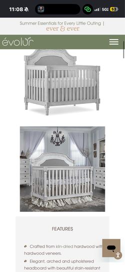 Girls crib