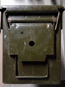 Large Metal Ammo Box
