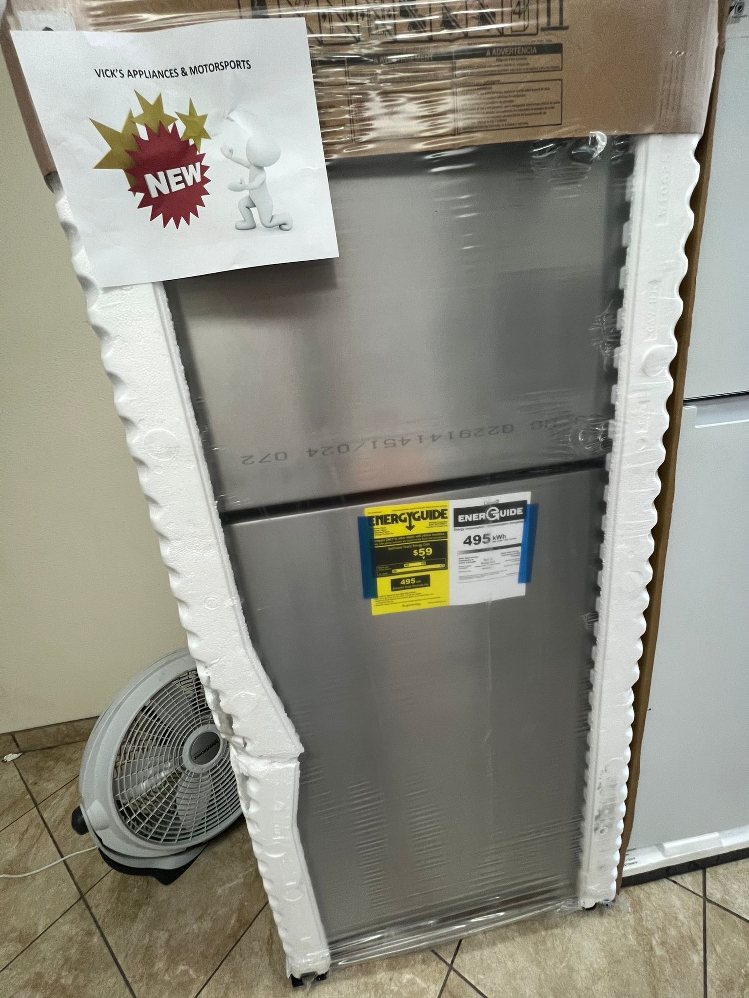 NEW REFRIGERATOR