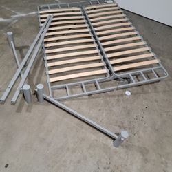 Full IKEA bed Frame-metal