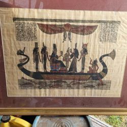 Egyptian Funerary Papyrus Vintage