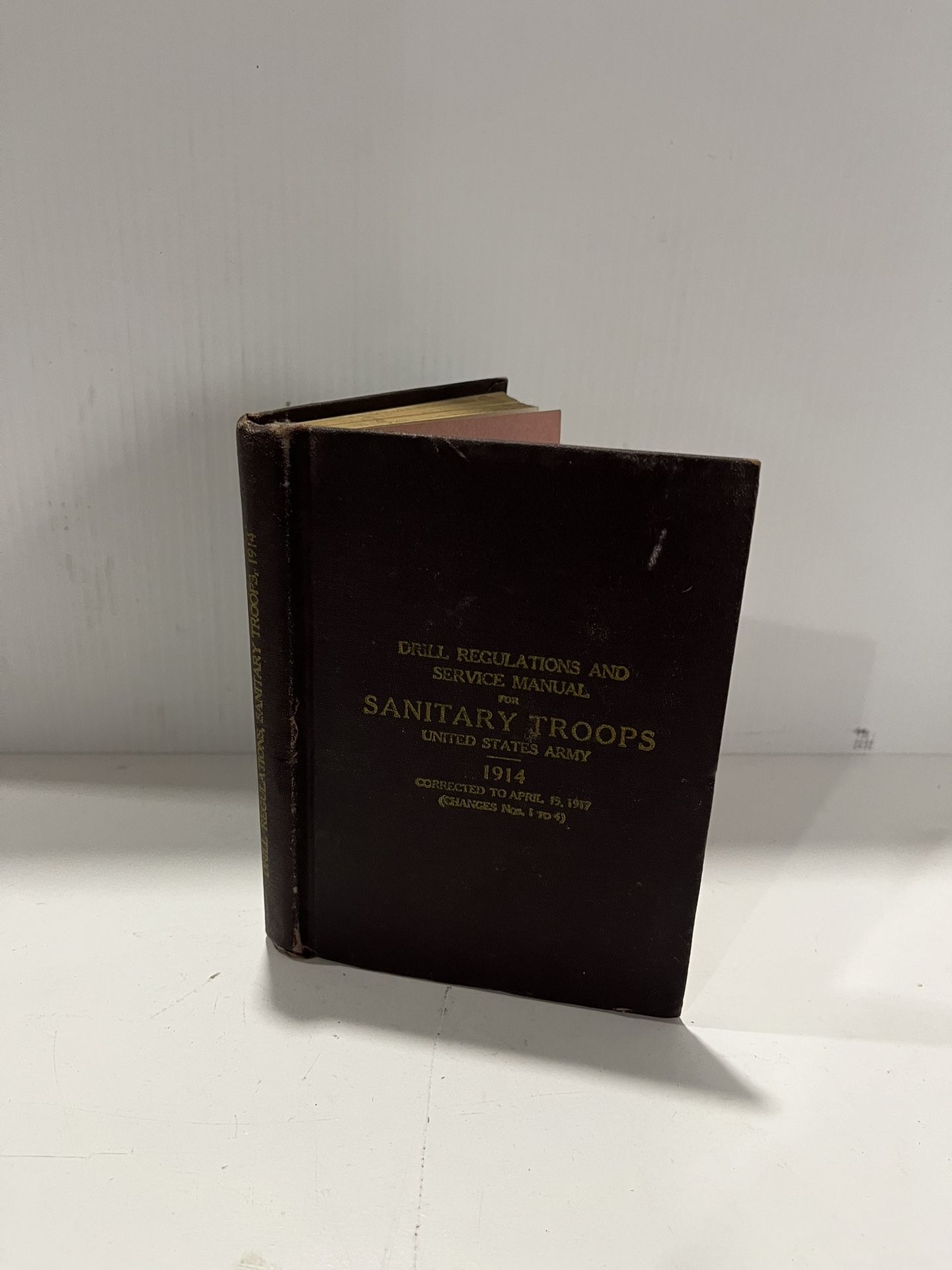 1914 Drill Regulations and Service Manual for Sanitary Troops United States Army