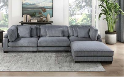 New Grey Sectional