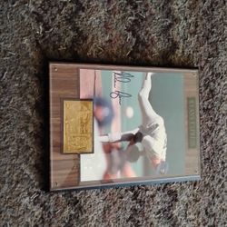 Nolan  Ryan  8 By 10 Inch Photo With Autograph.